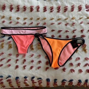 Two Small Victoria’s Secret bikini bottom